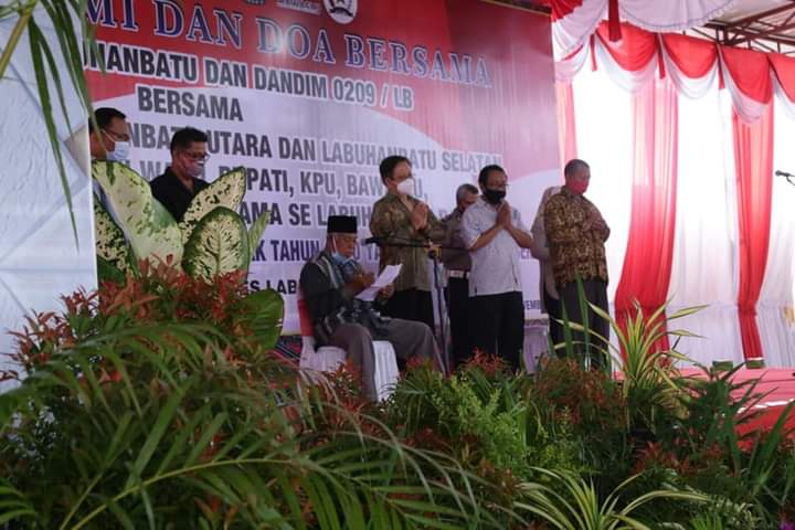 Pilkada Serentak 2020, Forkopimda Labuhanbatu Gelar Doa Bersama