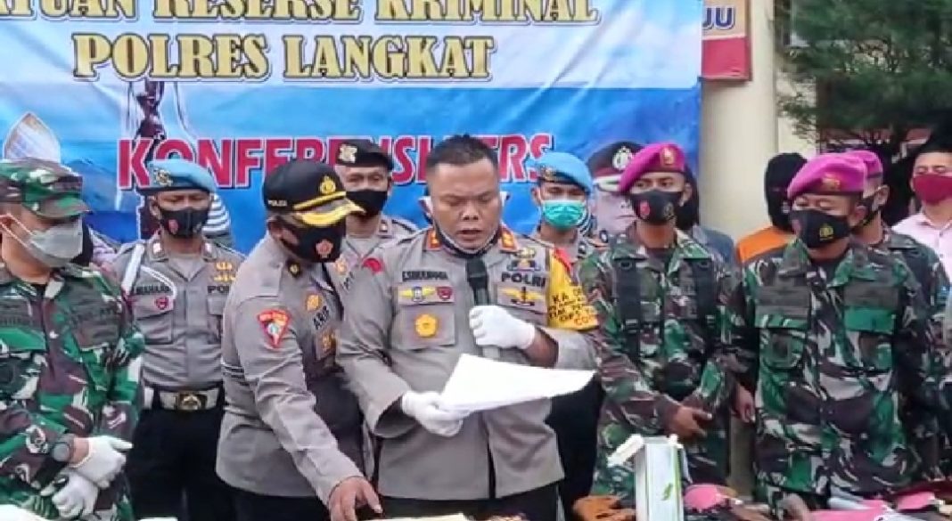 Polres Langkat Amankan 48 Preman, 11 Ditetapkan Tersangka