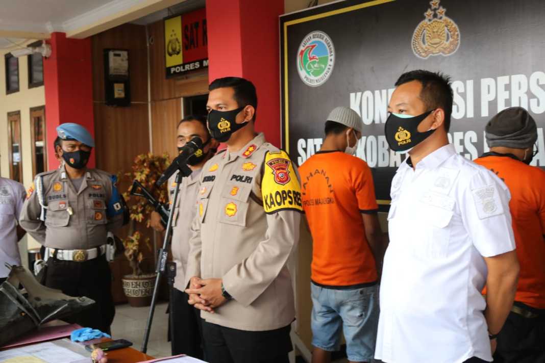 Polres Majalengka, Berhasil Amankan Dua Pelaku Penyalahgunaan Narkoba