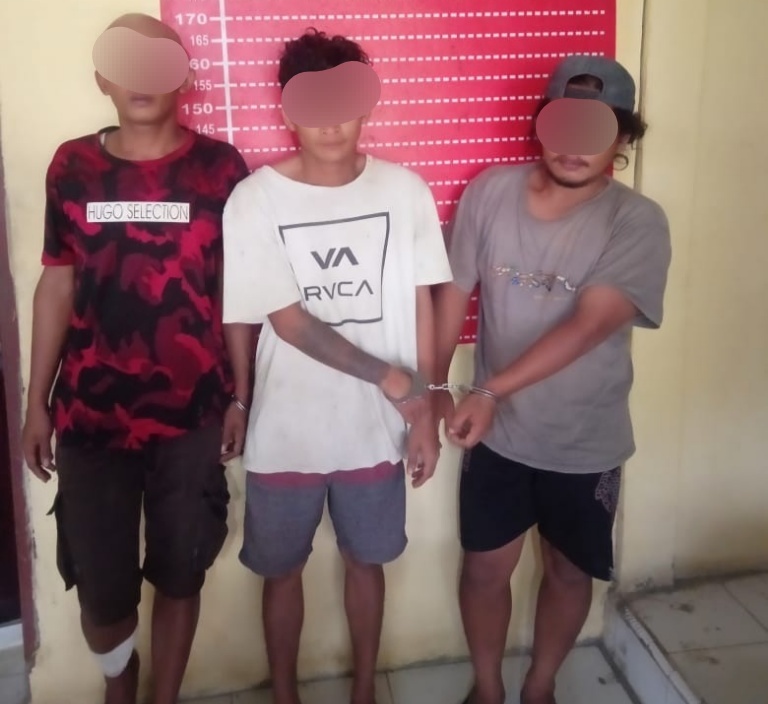Polsek Firdaus, Ciduk Tiga Pelaku dan 1 Pelaku Terpaksa Ditembak