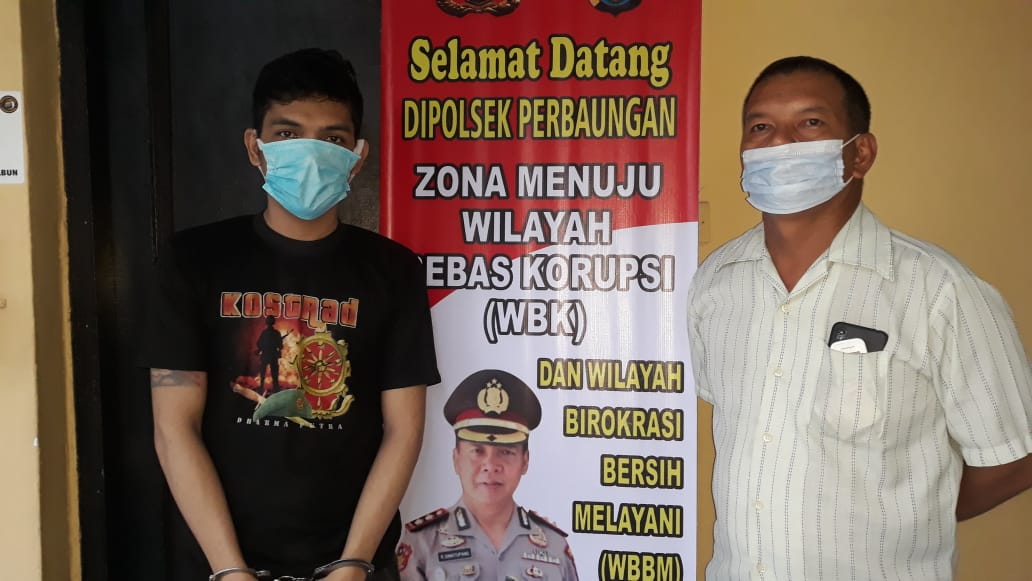 Polsek Perbaungan, Tangkap Seorang Pemuda Kasus Penggelapan Mobil