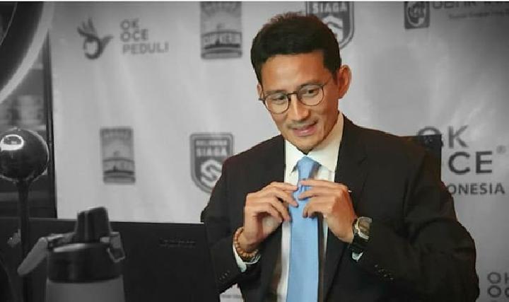 Sandiaga Uno, Jadi Menteri Pariwisata dan Ekonomi Kreatif