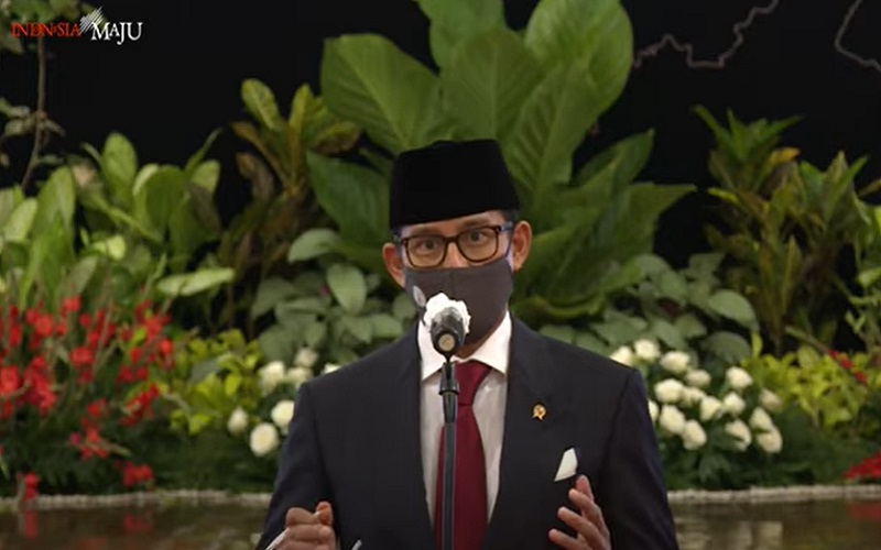 Sandiaga Uno, Mohon Doa dan Dukungan Bangkitkan Sektor Pariwisata dan Ekonomi Kreatif