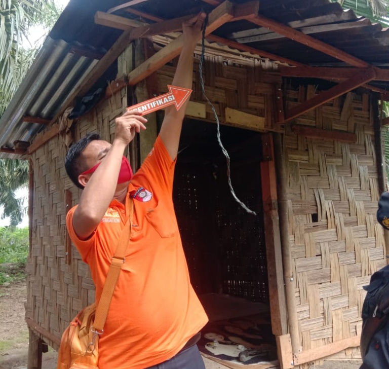 Seorang Warga Sergai Gantung Diri, Digubuk Kebun Sawit
