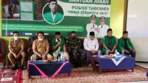 Wakil Bupati Ciamis, Hadiri Penyerahan Bantuan Hibah Power Thesher
