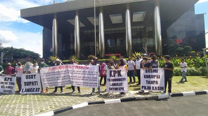Diduga Terlibat Korupsi, Aliansi Perantau Medan Desak KPK Periksa dan Tangkap Bupati Langkat