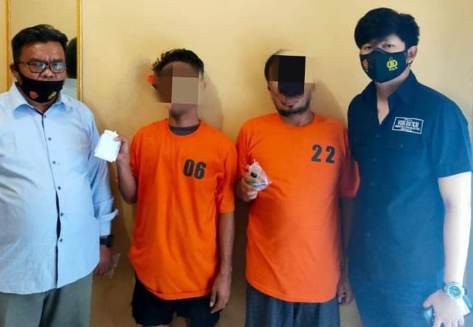 2 Orang Pegawai RSUD Rantau Prapat, Diringkus Satres Narkoba Polres Labuhanbatu