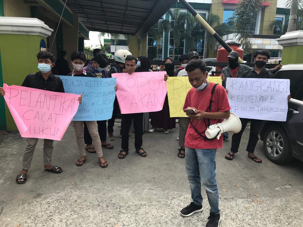 GEBAK Demo Kanwil Kemenag Sumut