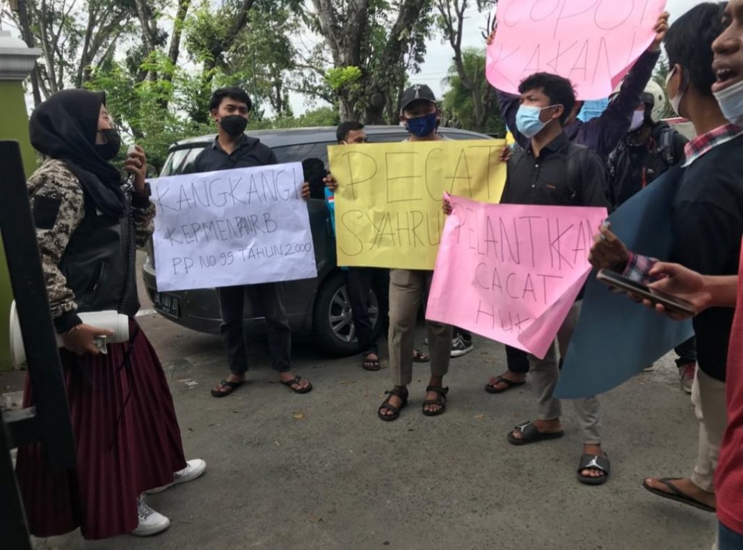 Komitmen GEBAK Terus Mengawal Permasalahan KKN di Kanwil Kemenag Sumut sampai Tuntas