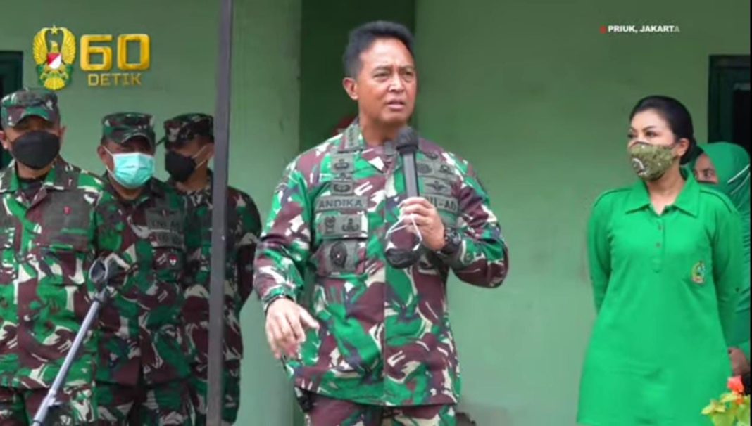 Kasad Andika Perkasa, Melepas Keberangkatan Kapal ADRI LII Kirim Bantuan ke Sulbar