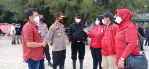 Kapolres Serdang Bedagai, Sumbang Mangrove Terkait HUT ke-48 PDI Perjuangan