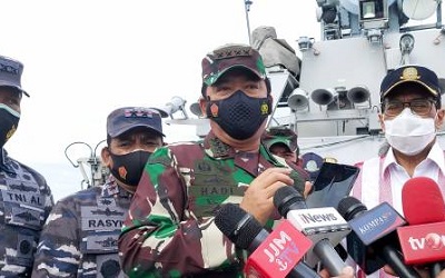 Panglima TNI: Sinyal Black Box Sriwijaya Air SJ 182 Ditemukan