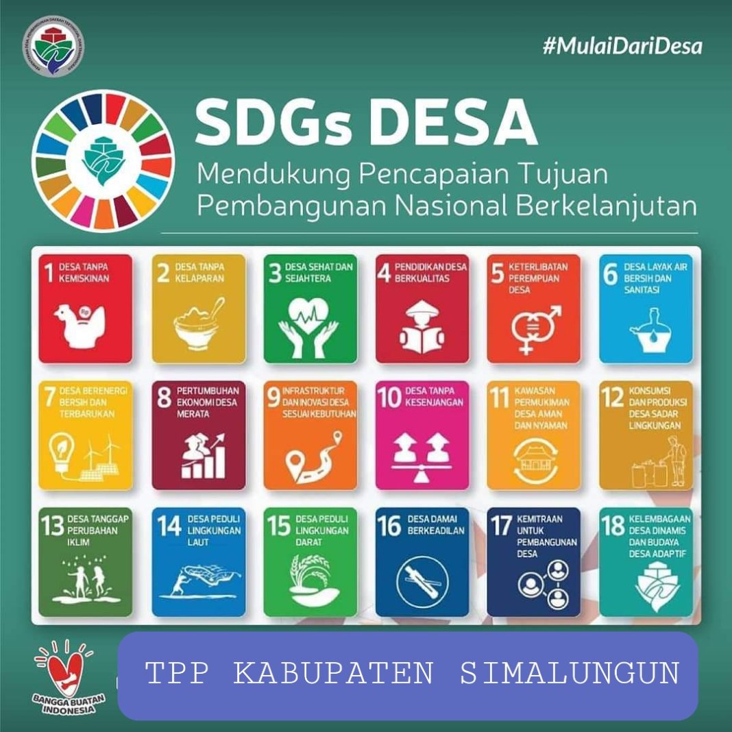 TPP Simalungun Dukung SDGs Desa
