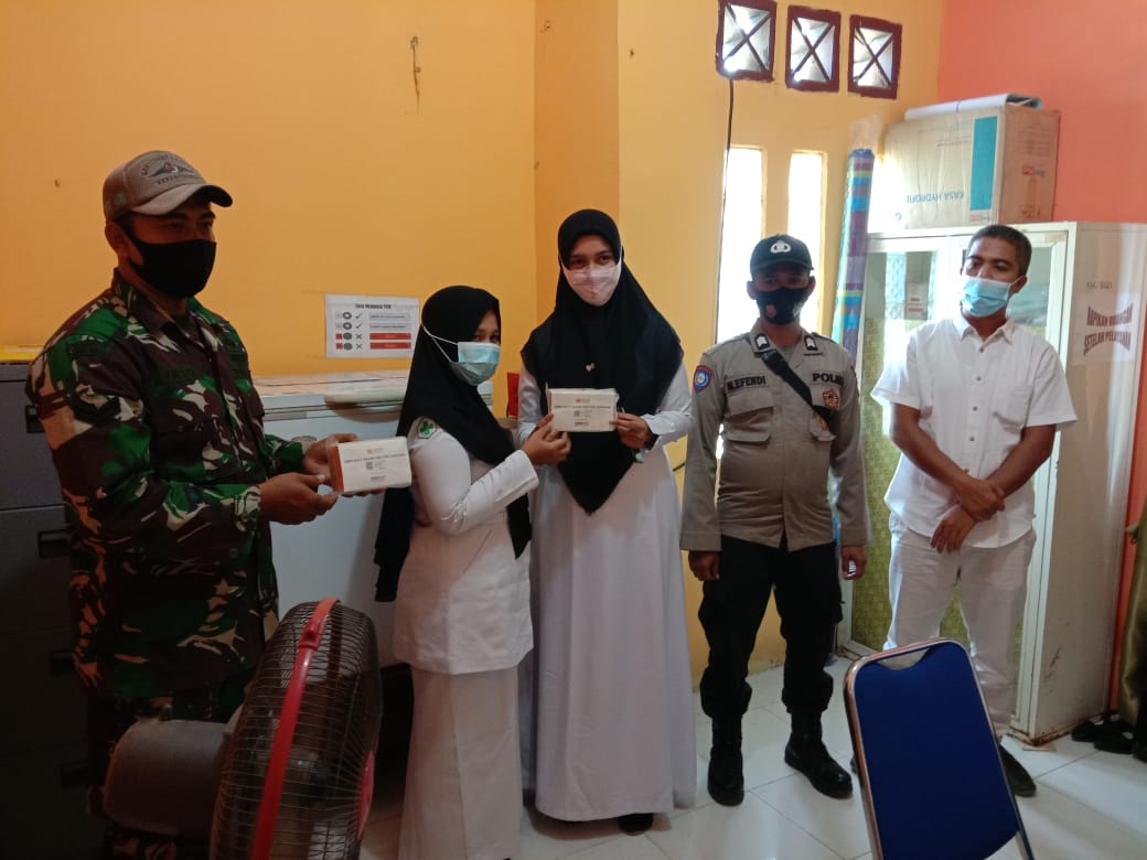Anggota Koramil Darul Aman