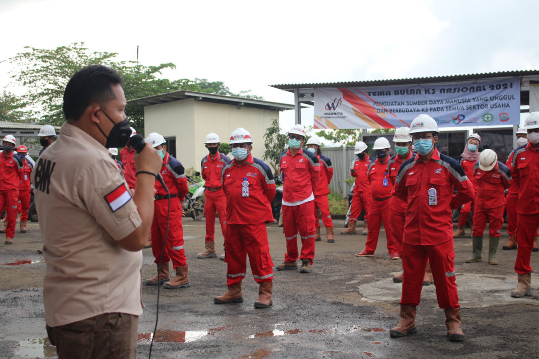 Pegawai Pembangunan Bendungan Leuwikeris, Ikuti Sosialisasi Bahaya Narkoba