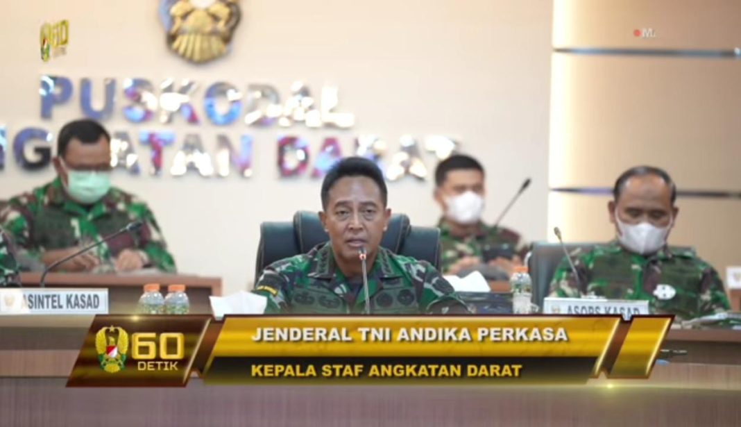 Kasad Andika Perkasa, Minta Jajarannya Berikan Fasilitas di Wilayah Terdampak Covid-19