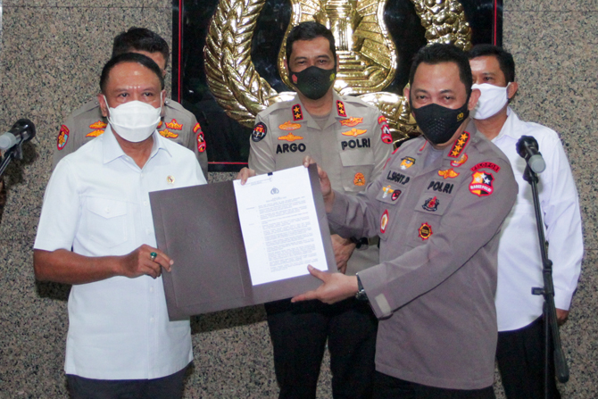 Polri Beri Izin Turnamen Pramusim Liga 1 dan Liga 2, Piala Menpora 2021
