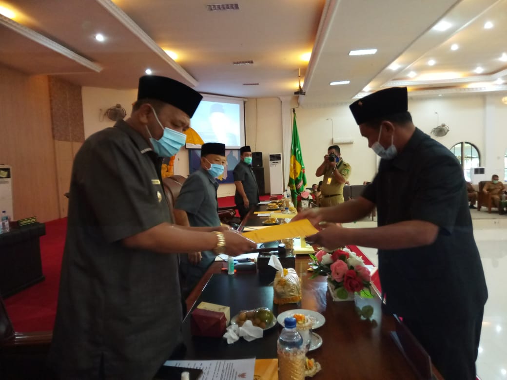 Rapat Paripurna DPRD Langkat