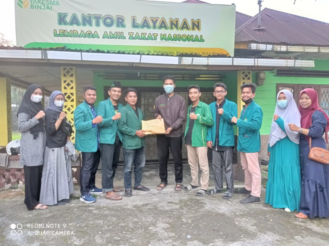 BEM STIT Al-Washliyah Binjai, Galang Dana Gabungan Bantu Korban Bencana Alam Sulbar dan Kalsel