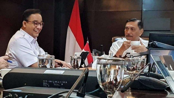 Anies Temui Luhut, Bahas Sederet Masalah Ini