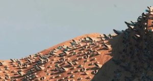 Foto-foto Rancangan Kota di Planet Mars untuk Manusia