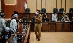 Buntut Kasus Hukum HRS, FUI Ciamis Gelar Aksi di Depan Kantor DPRD