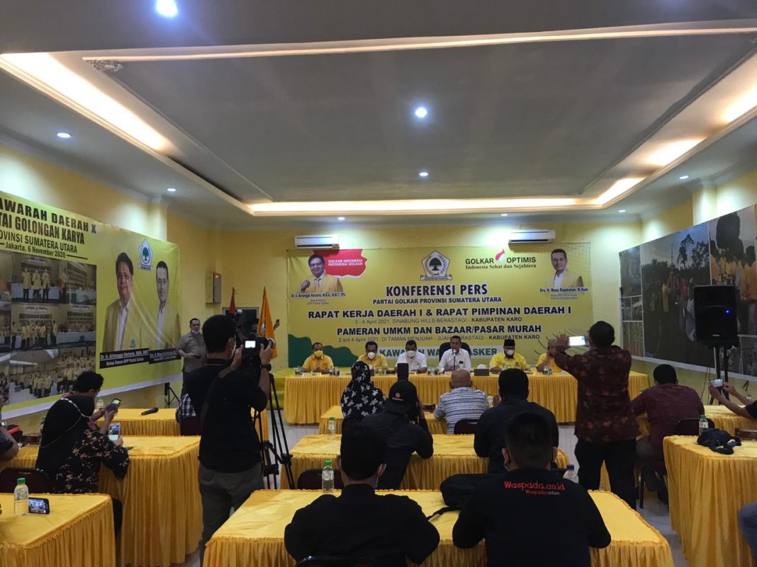 Rakerda & Rapimda Golkar Sumut dalam Memajukan Pameran UMKM dan Bazar