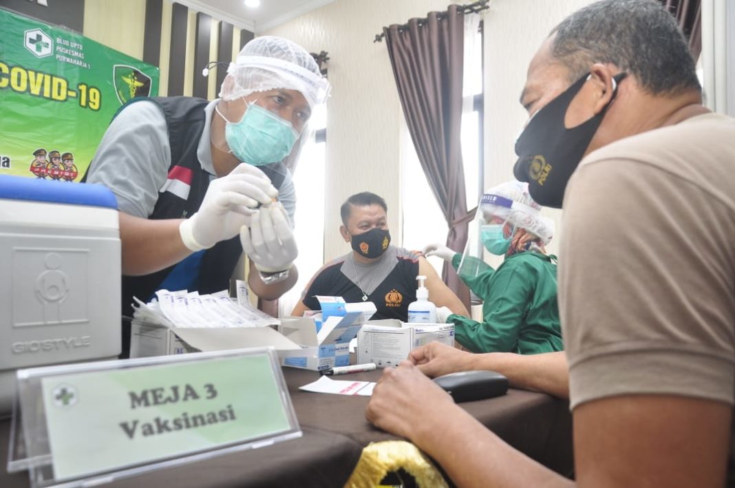 Kapolres Banjar, Gelar Perencanaan Pelaksanan Vaksinasi Covid-19
