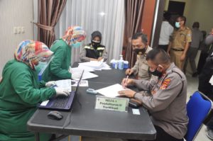 Kapolres Banjar, Gelar Perencanaan Pelaksanan Vaksinasi Covid-19