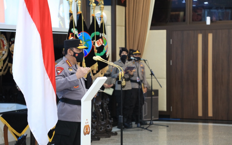 Kapolri Listyo Sigit, Sampaikan Pesan Ini ke Kapolda yang Baru Dilantik