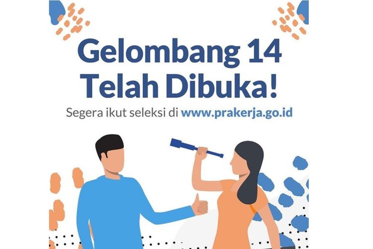Kartu Prakerja Gelombang 14 Resmi Dibuka, Daftar Disini