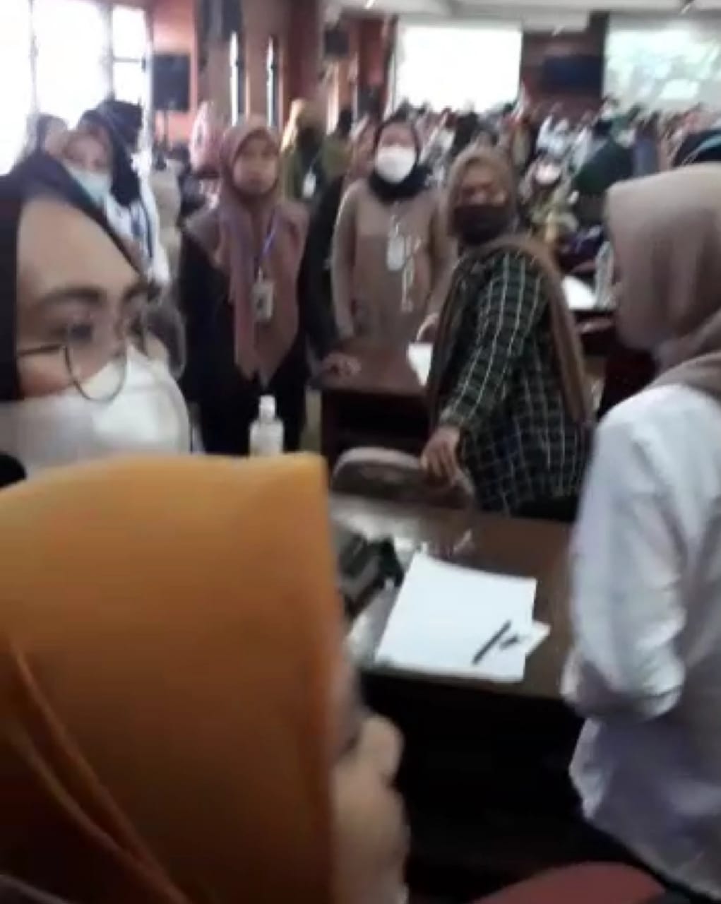 Pemilihan Ketua KOHATI PB HMI, Putaran Pertama Ricuh
