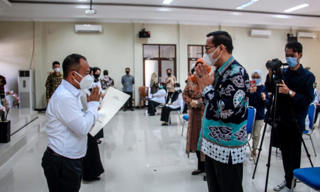 Pemkab Ciamis, Serahkan Surat Keputusan PPPK ke 283 Pegawai