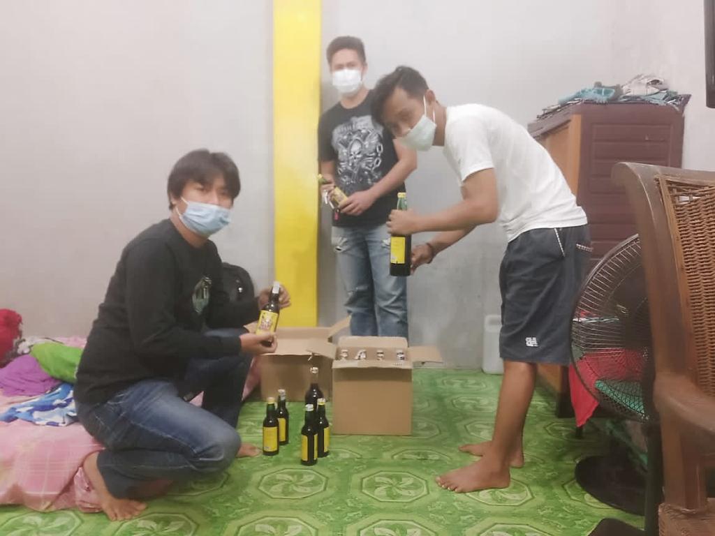 Sat Narkoba Polres Majalengka, Razia Miras ke Lokasi yang Diduga Tempat Peredaran Minuman Ilegal