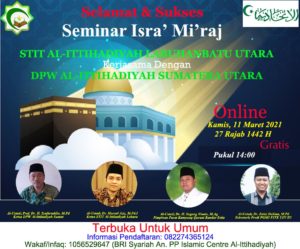 Seminar Isra’ Mi’raj
