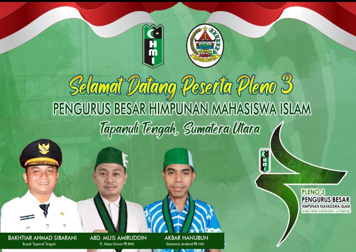 Sidang Pleno III PB HMI di Tapanuli Tengah, Terapkan Protokol Kesehatan