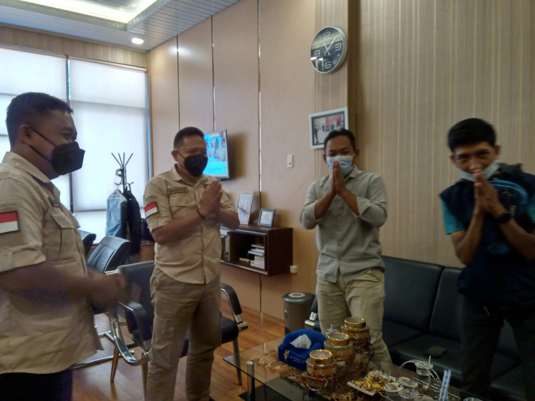 HMI Cabang Ciamis, Audiensi dengan Kepala BNN Ciamis