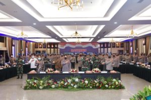 Buka Rakernis Propam, Kapolri Listyo Sigit Minta Polisi Terlibat Narkoba Ditindak Tegas