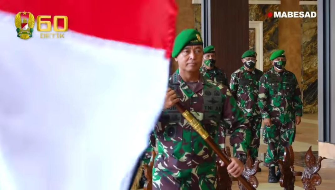 KASAD Andika Perkasa, Pimpin Sertijab Pangdam XIV/Hasanuddin