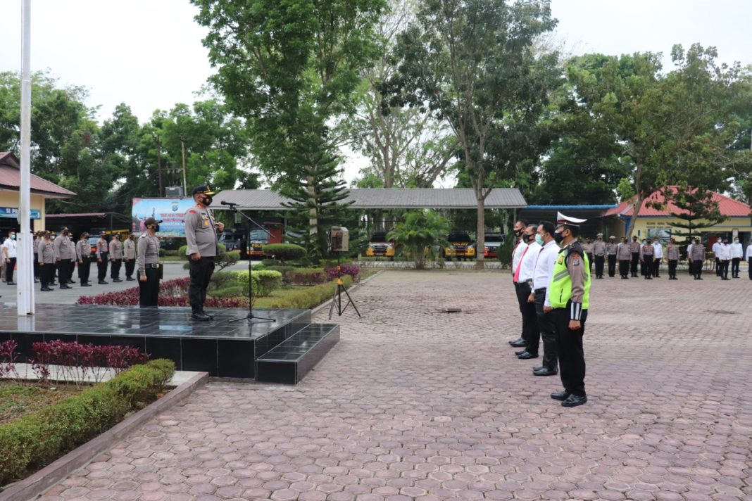 Kapolres Langkat, Tingkatkan Pengamanan Berlapis Hingga ke Polsek Jajaran 1