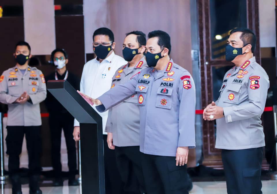 Launching SP2HP Online, Kapolri Listyo Sigit Harap Tak Ada Lagi Sumbatan Komunikasi