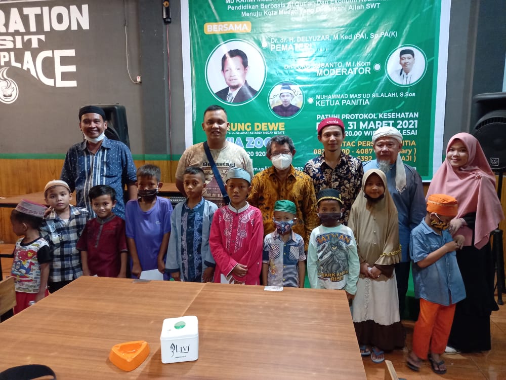 MD KAHMI Medan, Gelar Diskusi dan Santunan Anak Yatim serta Dhuafa