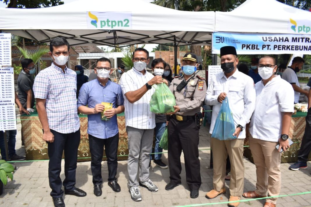 PTPN 2 Gelar Pasar Murah