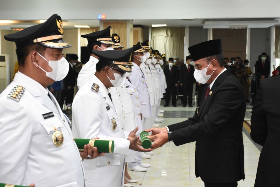 Tetap Lakukan Pelantikan Dalam Suasana Duka