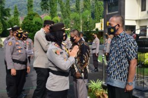 Personel Masuki Purnabakti, Kapolres Banjar Pimpin Upacara Pelepasan