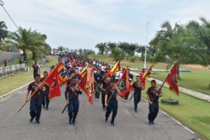 Yonif 8 Marinir, Terima Kunjungan Latsitardanus XLI Taruna dan Taruni TNI-Polri Tingkat IV TA 2021