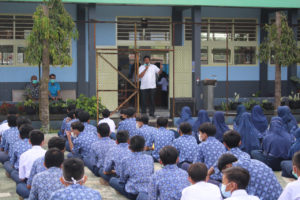 BNNK Ciamis, Sosialisasi Bahaya Narkoba di SMPN 1 Sadananya