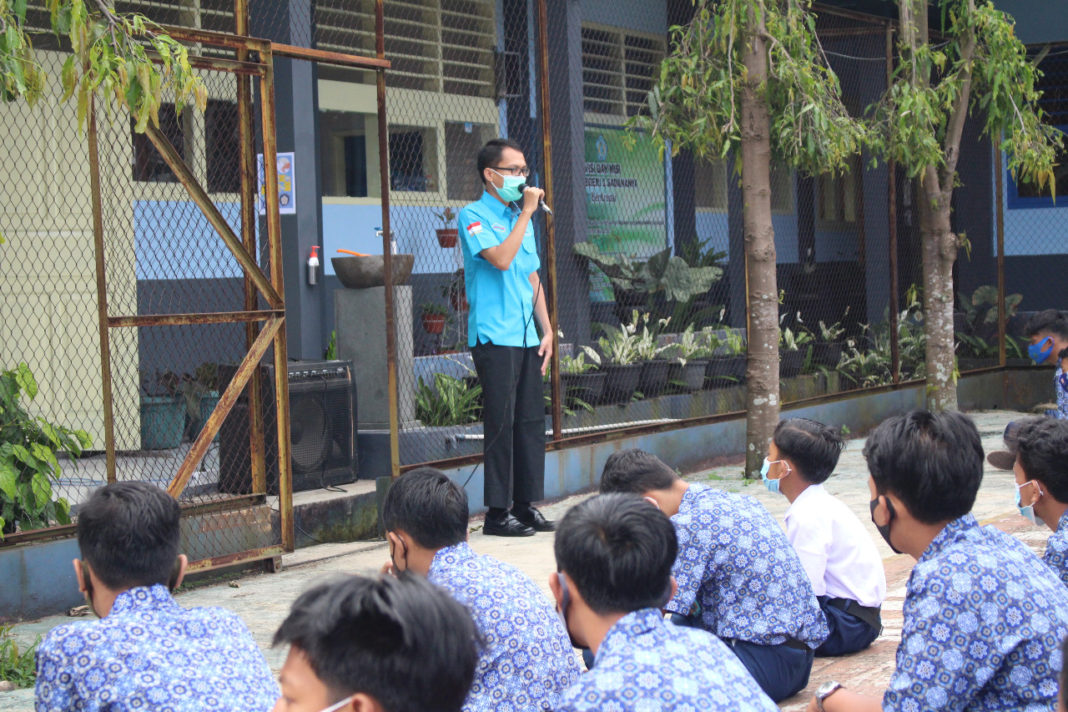 BNNK Ciamis, Sosialisasi Bahaya Narkoba di SMPN 1 Sadananya
