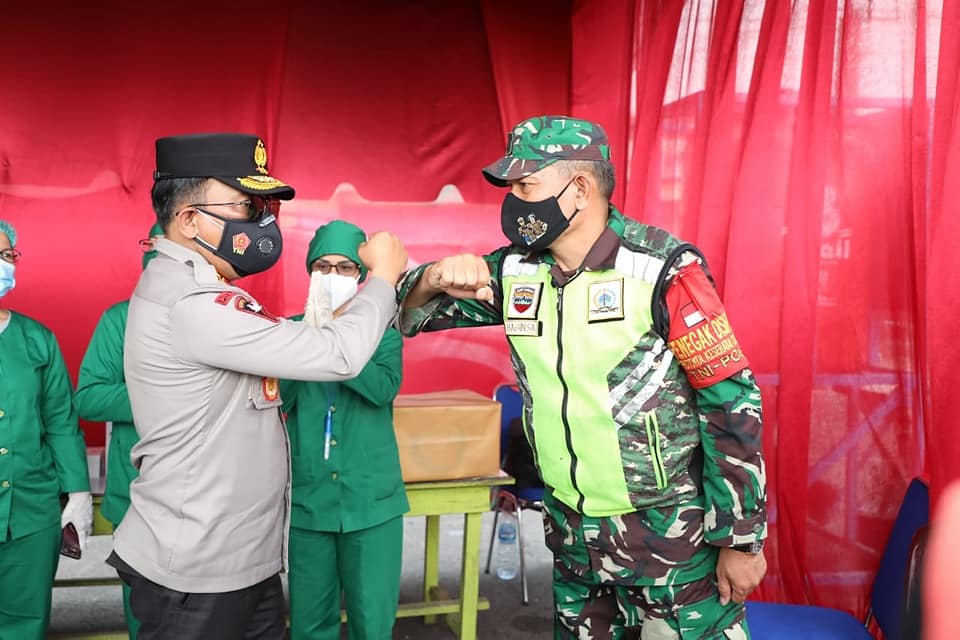 Kapolda Sumut, Tinjau Pos PAM Simpang Dua Pematangsiantar