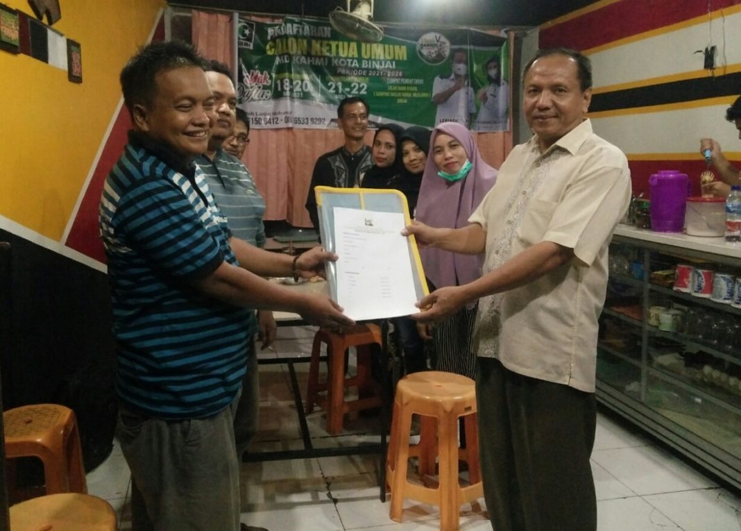 Pendaftar Terakhir Caketum MD Kahmi Binjai